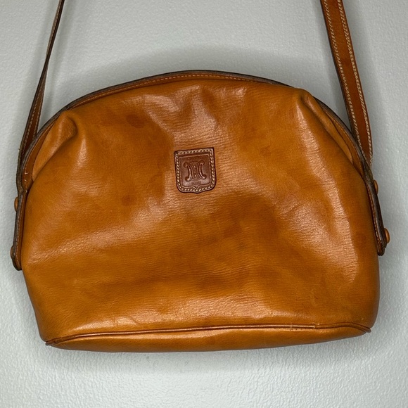 Vintage CELINE leather crossbody purse - Picture 3 of 13